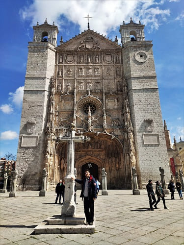 iglesia de san Pablo, fachada, Valladolid