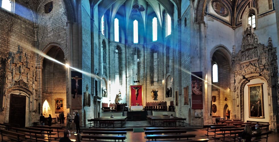 iglesia de san Pablo, interior, Valladolid