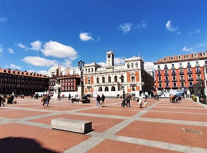 plaza Mayor de Valladolid, patio