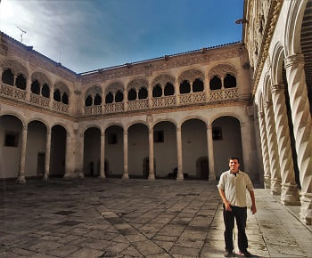 museo nacional de escultura, patio, Valladolid