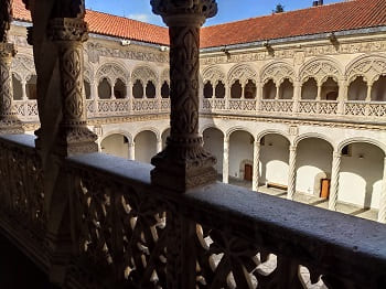 museo nacional de escultura, patio, Valladolid