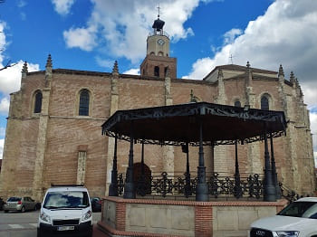 iglesia de santa maria la mayor, coca