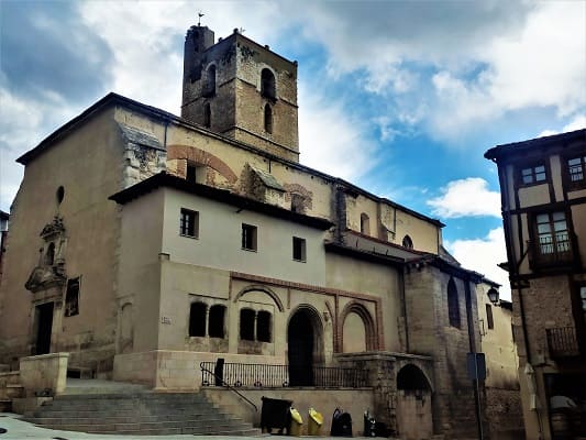 iglesia de san miguel, fachada, cuellar