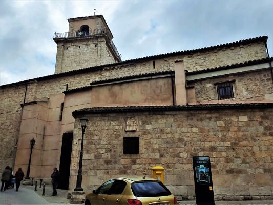 iglesia de santa maria de mediavilla, fachada, peñafiel