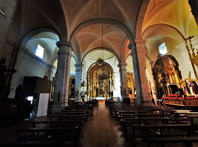 iglesia de san miguel, interior, peñafiel