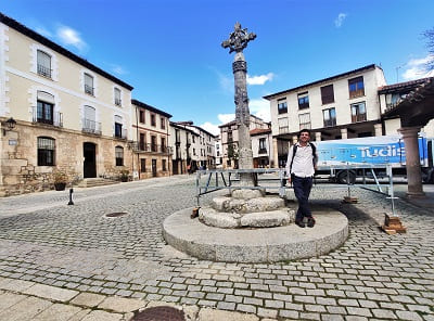 plaza de doña sancha, covarrubias