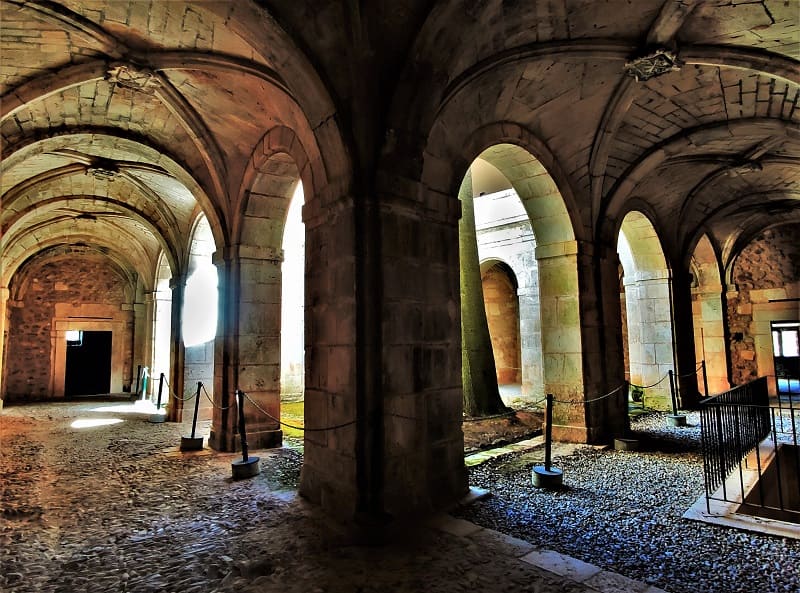 monasterio de arlanza, claustro menor