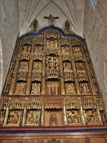 iglesia de santa maria, retablo, gumiel de izan