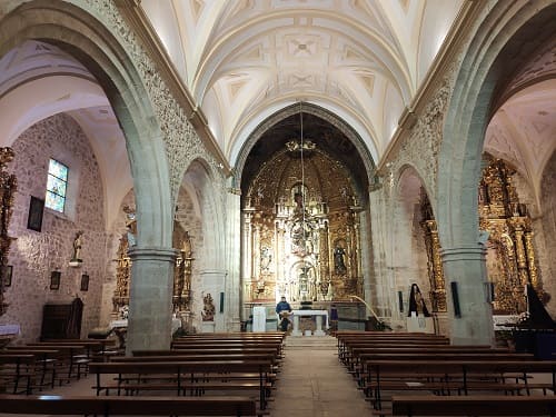 iglesia de la asuncion, interio, vadocondes