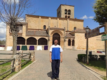 iglesia de santa maria de la peña, sepulveda