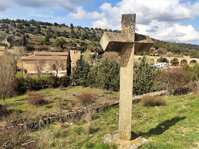 iglesia de san pedro, fachada, grado de pico