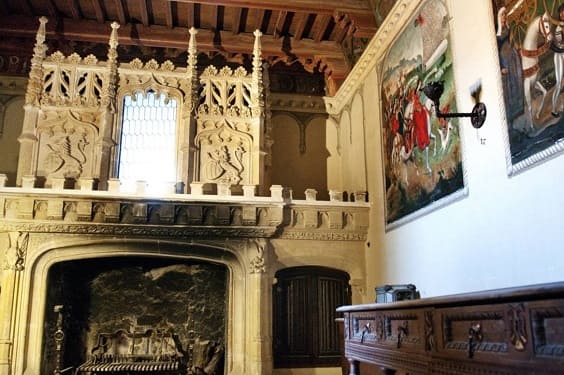 castillo de Guadamur, interior