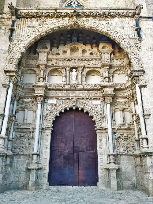 colegiata torrijos, puerta