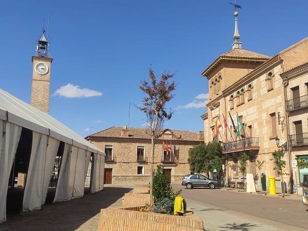 plaza mayor consuegra