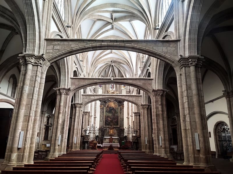 iglesia de santa maria la mayor, talavera, interior