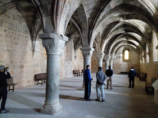 monasterio de santa maria de la huerta, sala capitular