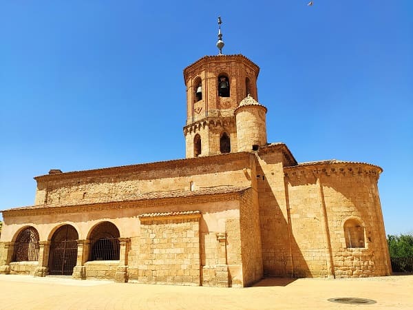 iglesia san miguel, interior, almazan