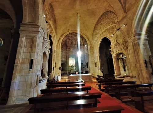 iglesia de nuestra señora del espino, interior, soria