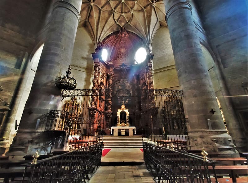 altar mayor colegiata de berlanga de duero