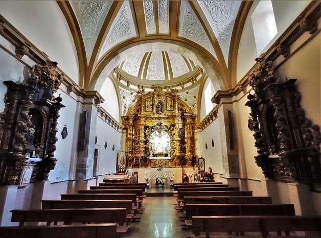 ermita de nuestra señora de torres, interior, de berlanga de duero