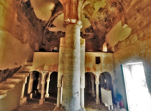 ermita de san baudelio, interior