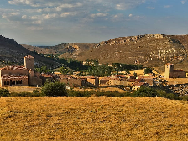 vista del pueblo de Caracena