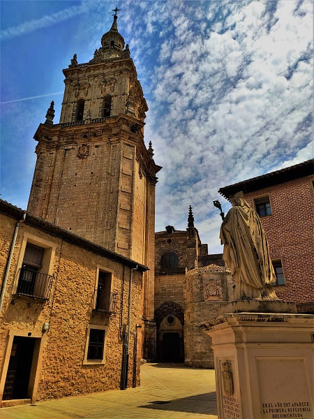 entrada catedral, Burgo de Osma