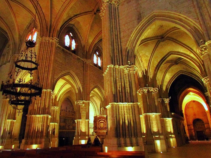 interior catedral, Burgo de Osma
