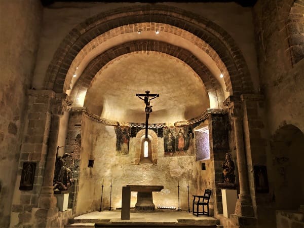 iglesia de san miguel, interir, San Esteban de Gormaz