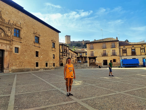 plaza mayor, peñaranda de duero