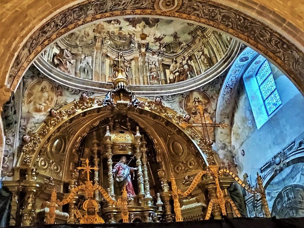 capilla del cristo de la pelota, catedral de Calahorra