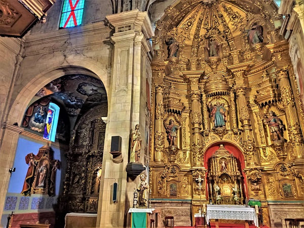 iglesia de san andres, retablo calahorra