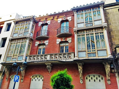 casa cariatides, calahorra