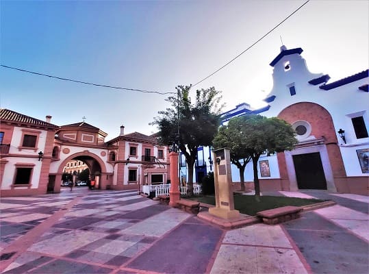 plaza España de Andujar