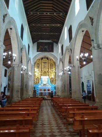 iglesia Santa Maria Soterraño, interior, Aguilar de la Frontera
