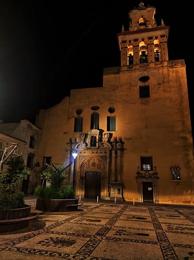 iglesia san Agustin, noche, Cordoba