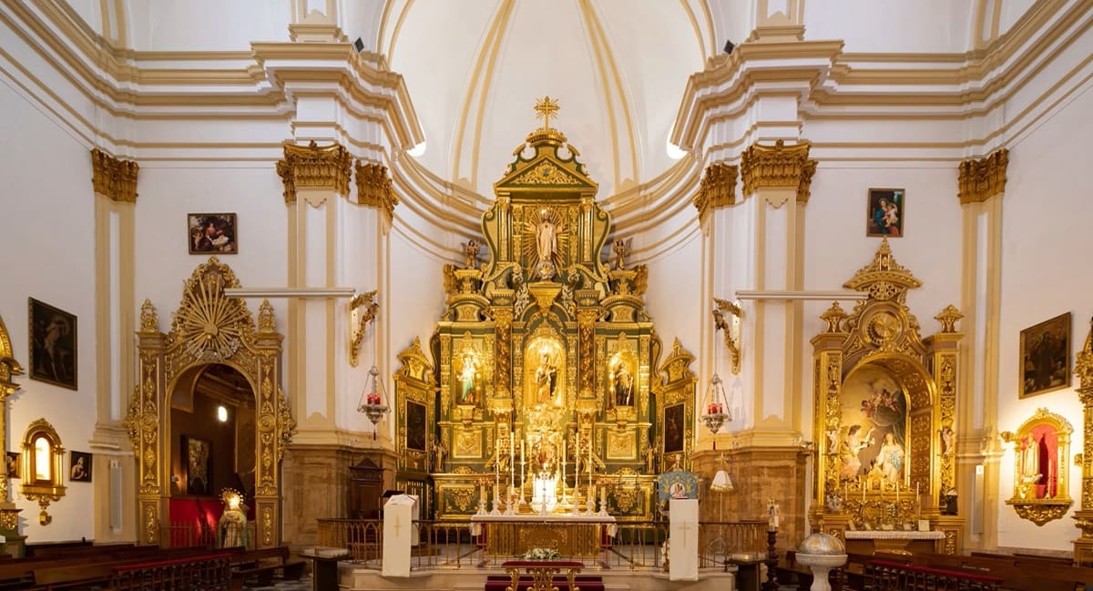 iglesia de la Encarnación, interior, Marbella