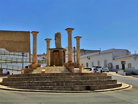 rotonda de entrada Medina Sidonia