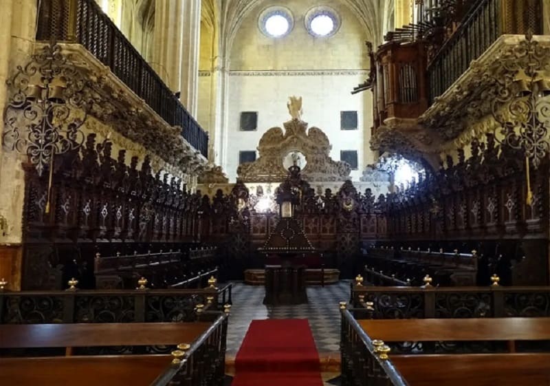 basilica menor Santa María, coro
