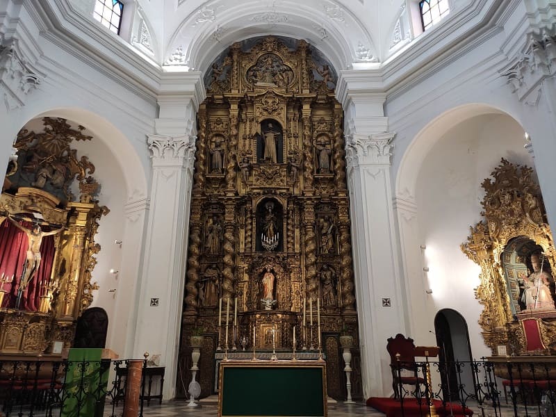 iglesia de Santo Domingo, retablo, Bornos