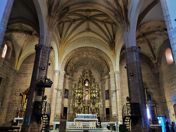 iglesia de Santiago, interior, Alcala de Guadaira