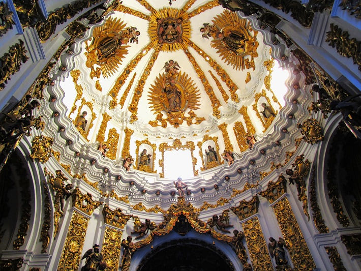 iglesia de san Pedro, cúpula, Carmona