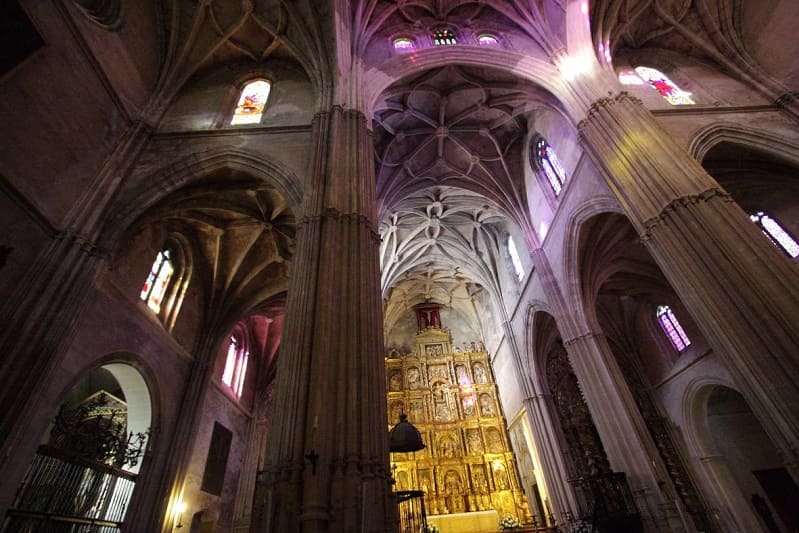 iglesia Santa María de Gracia, interior, Carmona