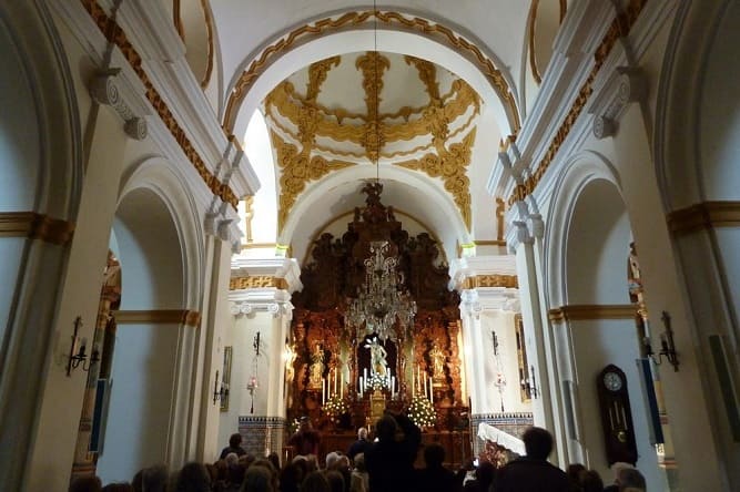 convento de San Francisco, interior Fuentes de Andalucia