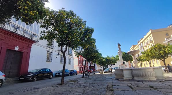 plaza mayor, san lucar barrameda