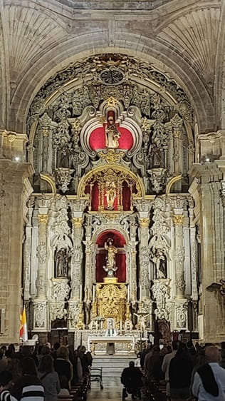 iglesia de Santo Domingo, retablo san lucar barrameda
