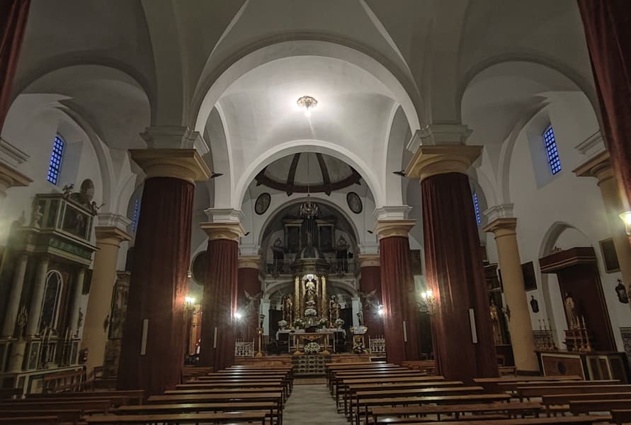 Santuario de Nuestra Señora de la Regla, interior