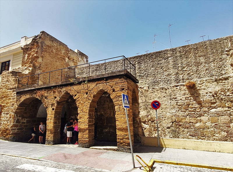 murallas del castillo, Cadiz