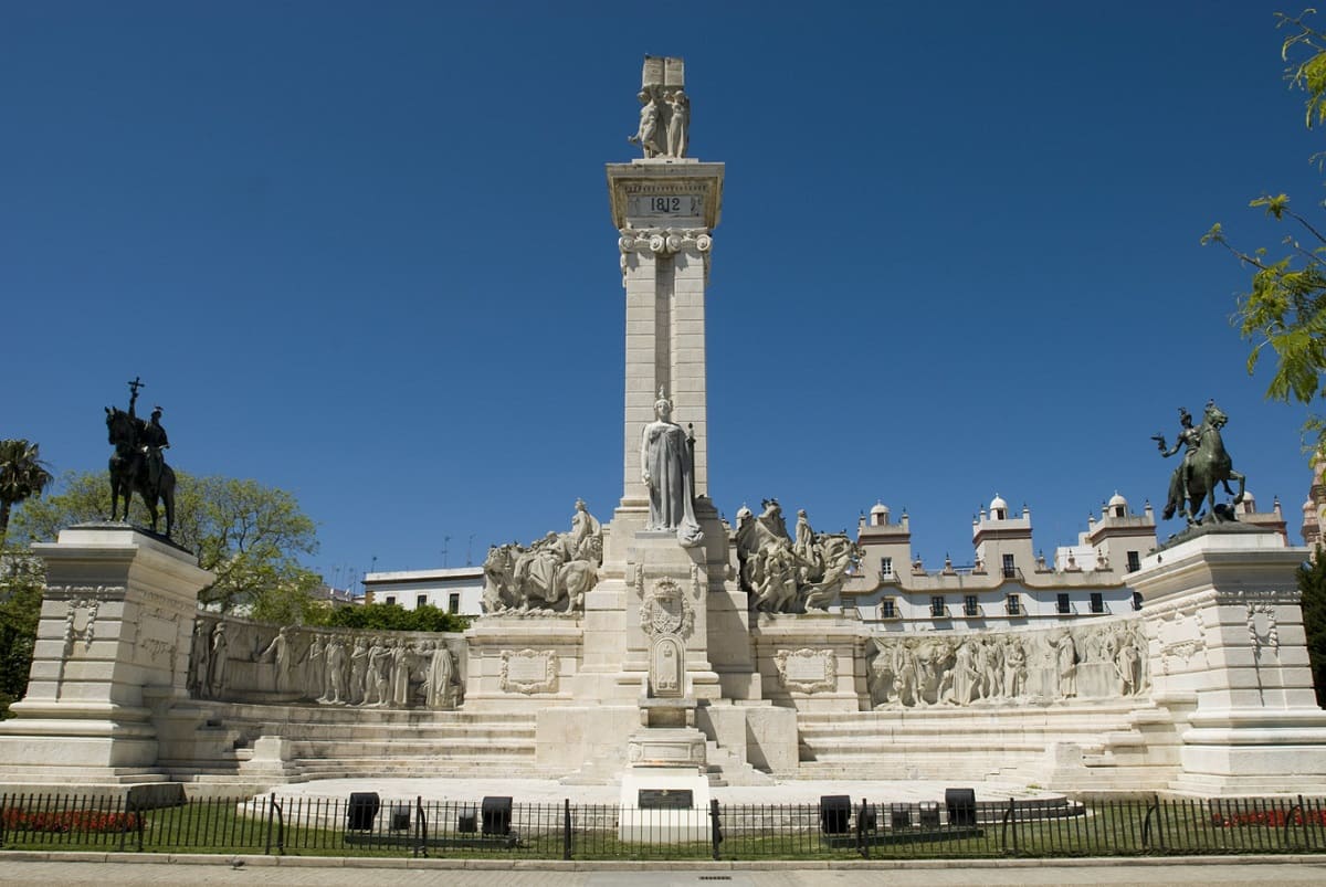 monumento de la constitucion Cadiz