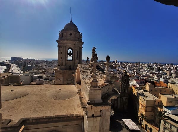 vistas catedral, Cadiz